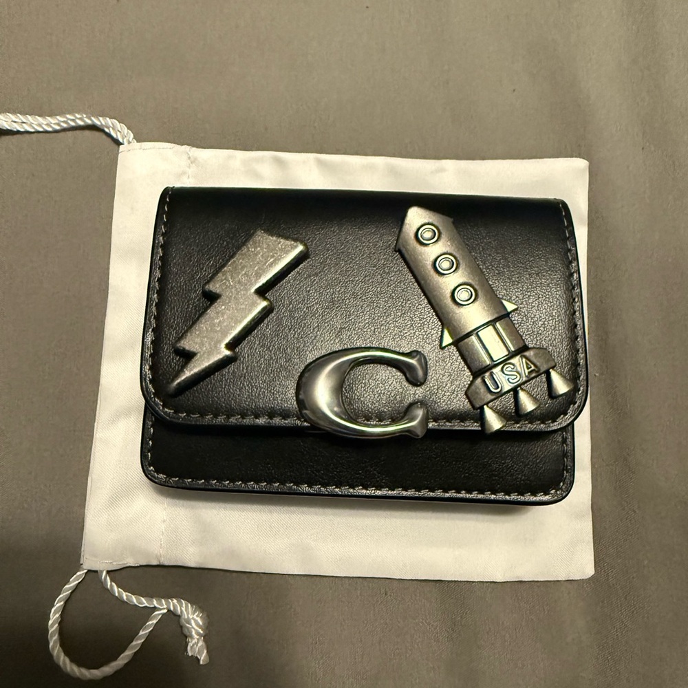(SOLD!)Coach Bandit Card Case